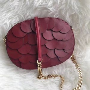 Michael kors flower crossbody bag